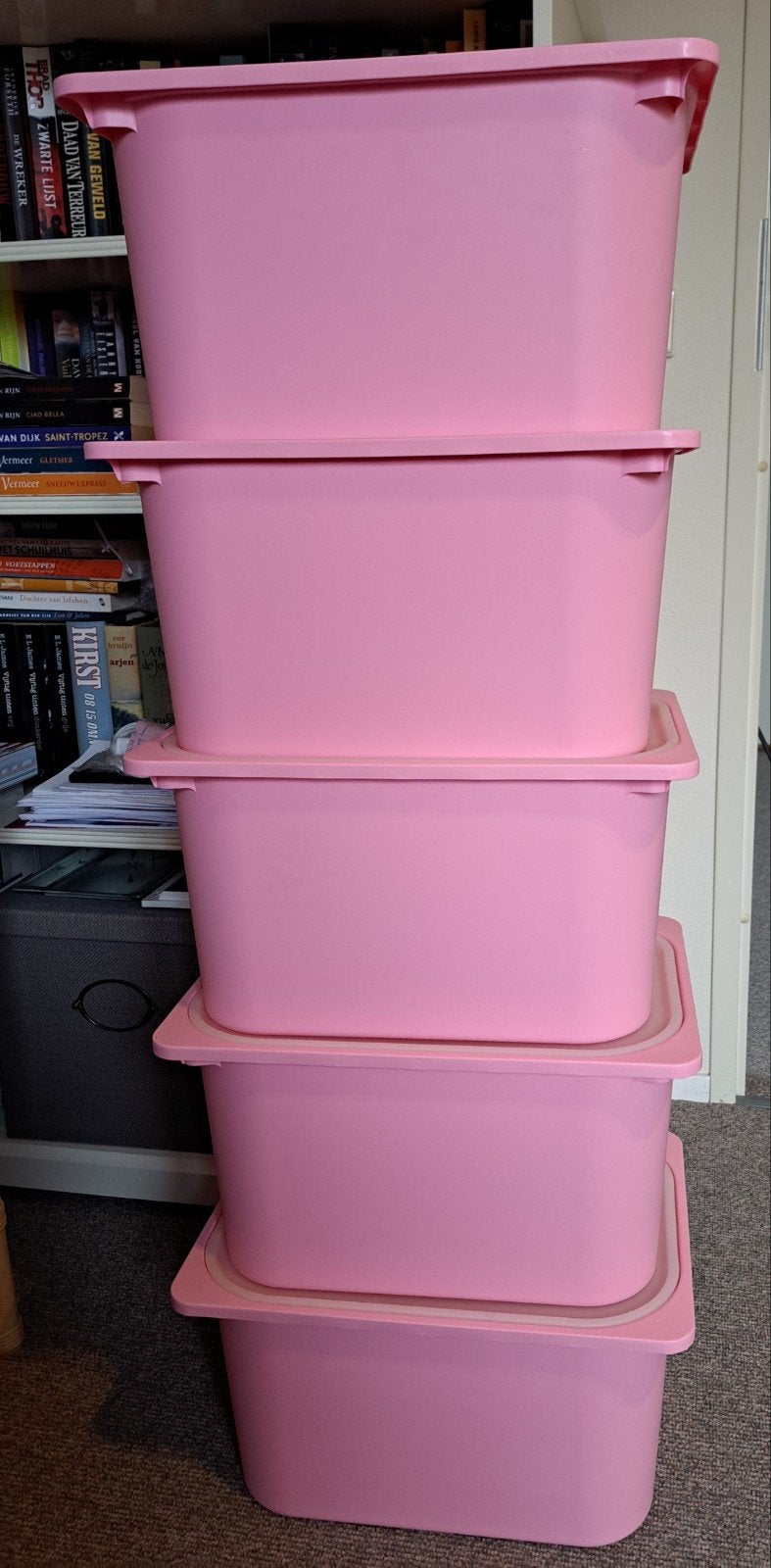 voorraad bakken, Ophalen, Zo goed als nieuw, Minder dan 40 cm, Minder dan 35 cm