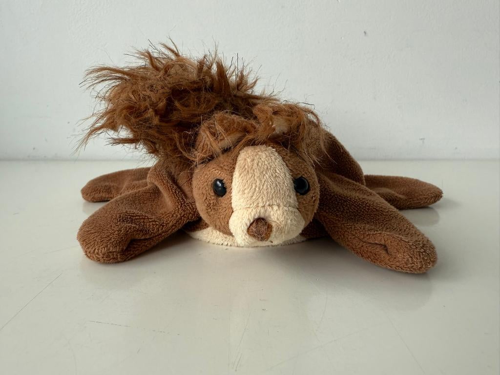 Knuffel handpop, poppenkastpop eekhoorn / Beleduc, Overige merken, Overige karakters, Overige typen, Ophalen of Verzenden