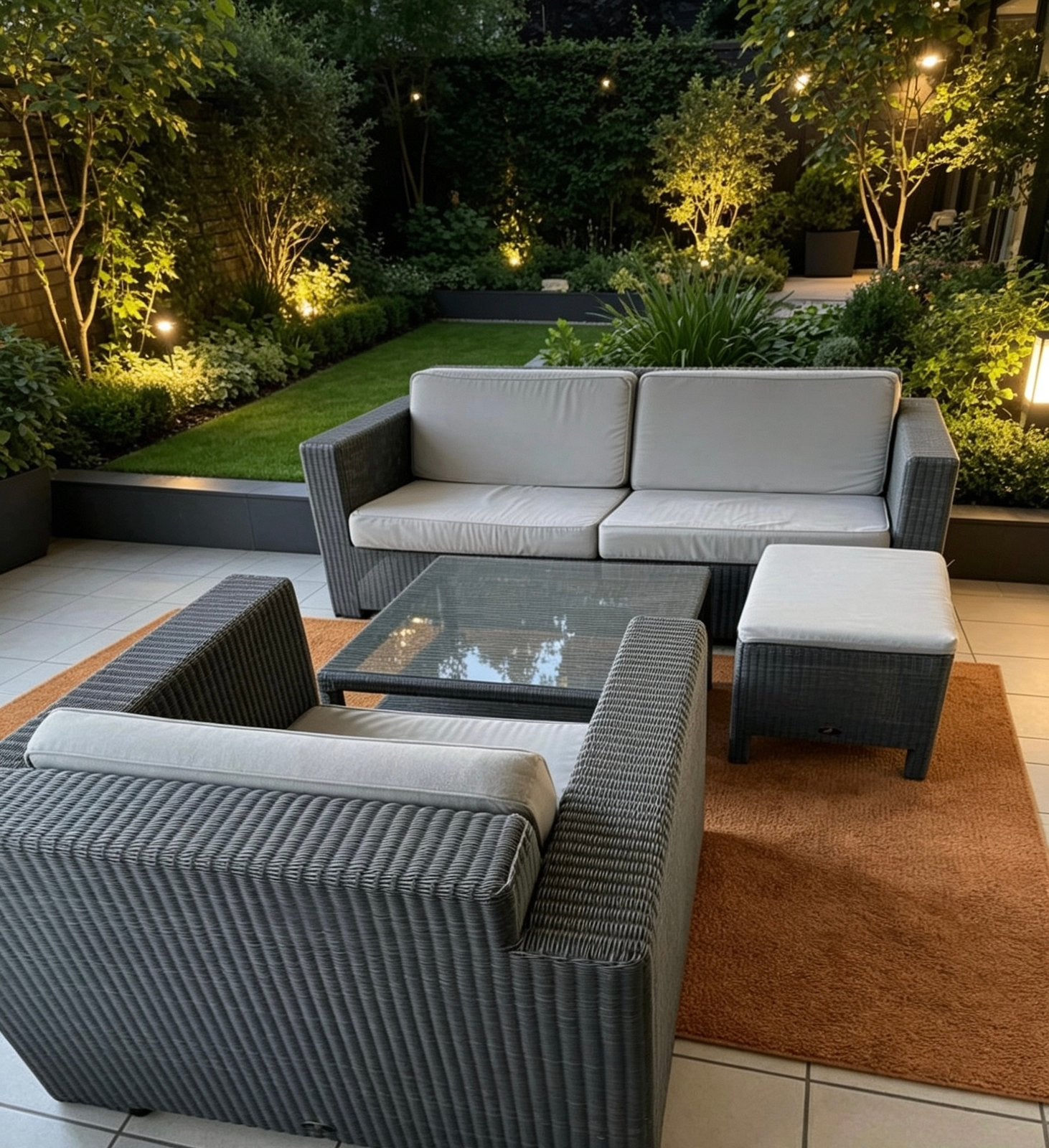 Lounge Borek, Ophalen, Kunststof, Nieuw, Loungeset