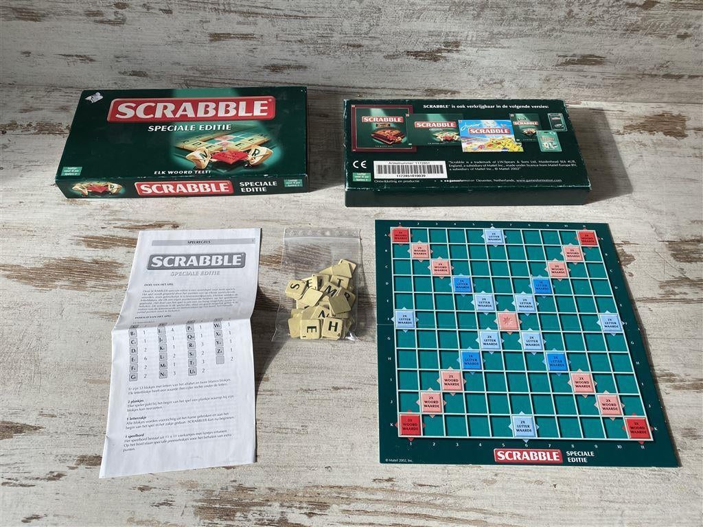 Scrabble speciale editie elk woord telt! [s68], Verzenden, Zo goed als nieuw