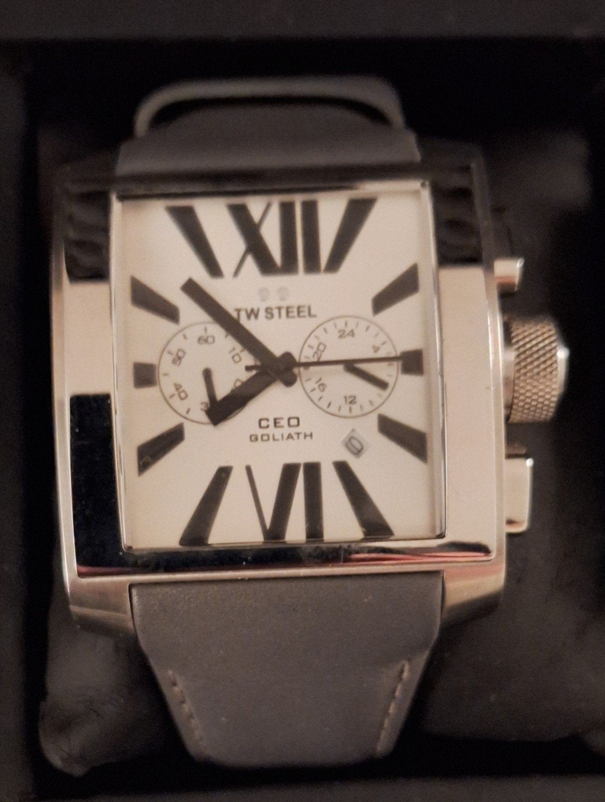 Tw steel horloge op batt leeg nieuw ongedragen, Sieraden, Tassen en Uiterlijk, Horloges | Heren, Leer, Staal, Polshorloge, Nieuw