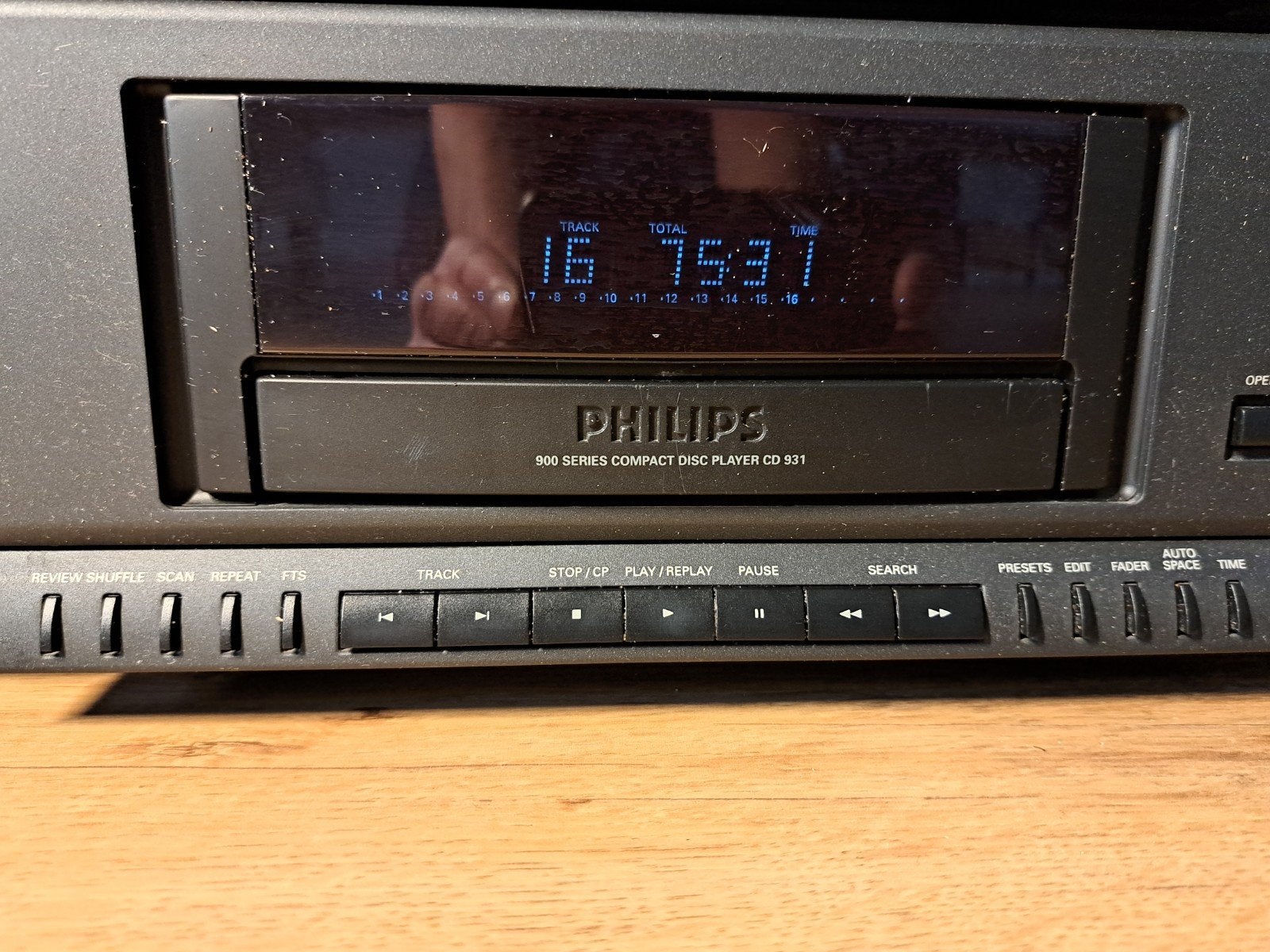 Nette Philips CD931 CD speler, Ophalen of Verzenden, Gebruikt, Philips