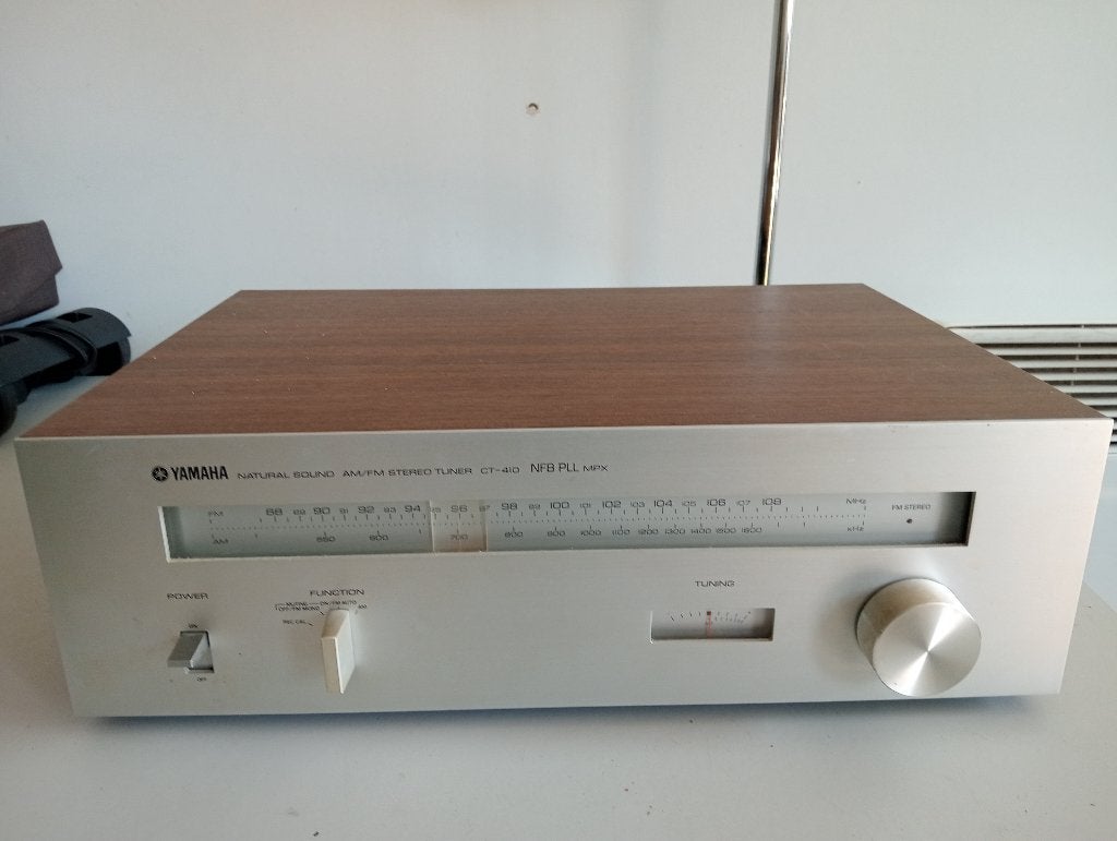 Yamaha CT-410 AM/FM-stereotuner, Ophalen