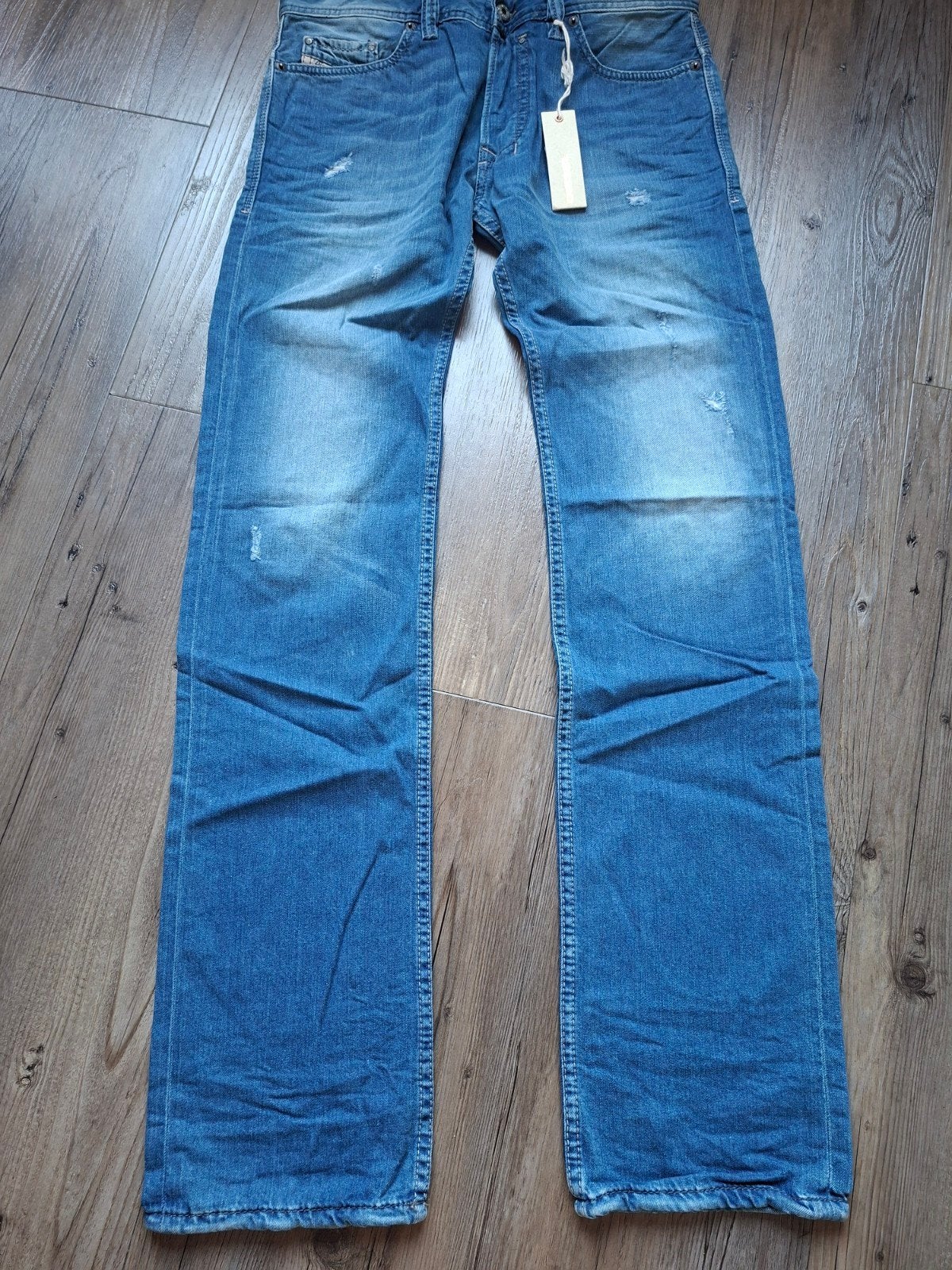 DIESEL Safado regular-slimfit jeans W30 L32, Diesel, Blauw, Nieuw, W32 (confectie 46) of kleiner