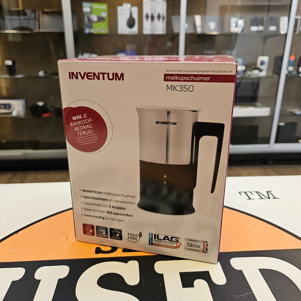 Inventum  melkopschuimer - MK350 - 115/240 ml - NEW, Inventum, Nieuw, Info@inventum.eu, Inventum Huishoudelijke Apparaten B.V., Edisonweg 8, 4207 HE Gorinchem, Nederland