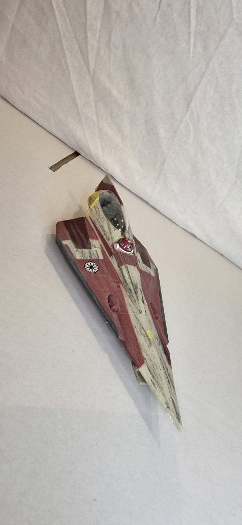 Star Wars Obi Wan Kenobi Jedi Starfighter, Verzamelen, Ophalen of Verzenden, Gebruikt, Overige typen
