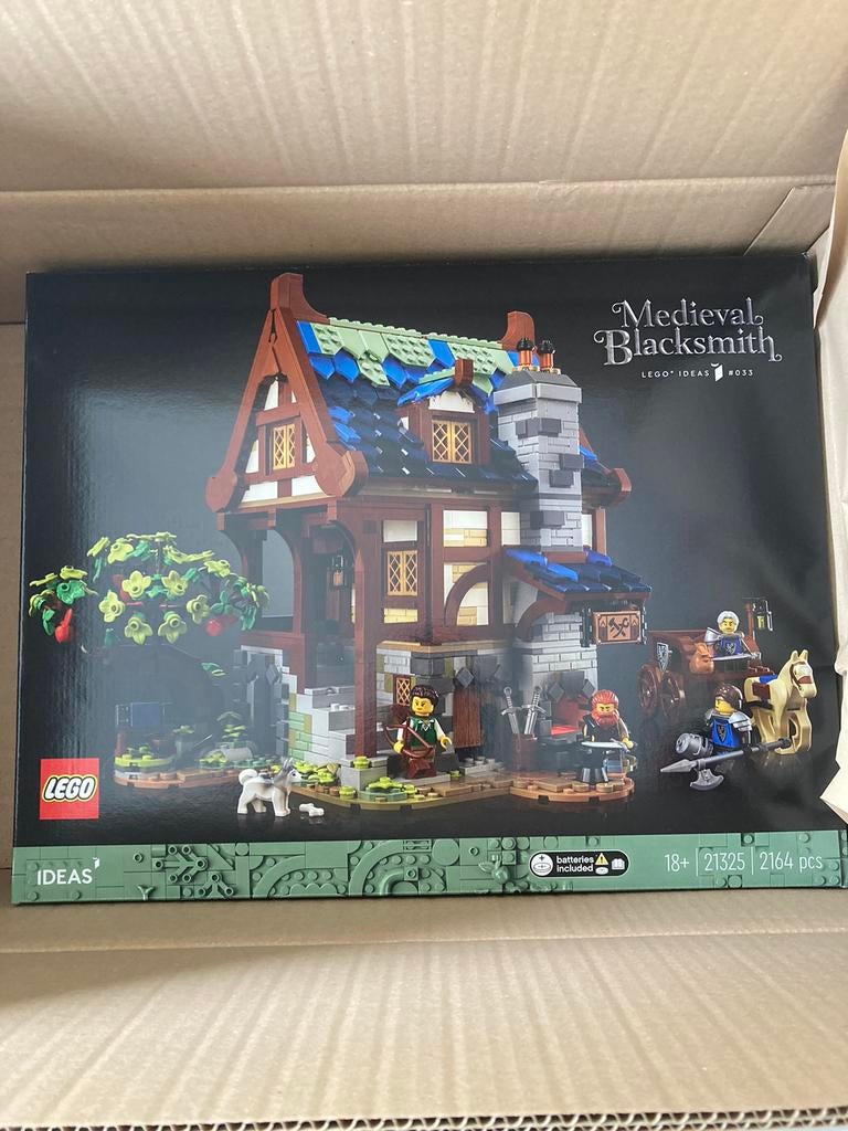 21325 Lego Blacksmith (Nieuw/Sealed), Nieuw, Ophalen of Verzenden, Castle, Complete set
