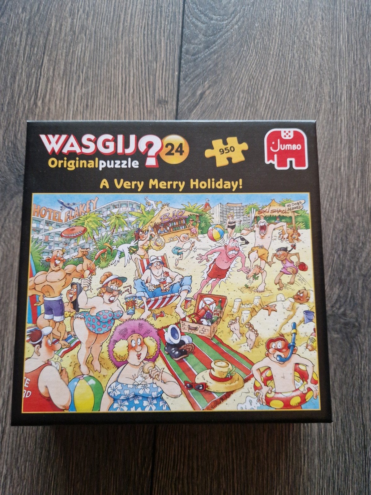 wasgij, a very merry holiday 950 stukjes (8), Ophalen, 500 t/m 1500 stukjes, Zo goed als nieuw