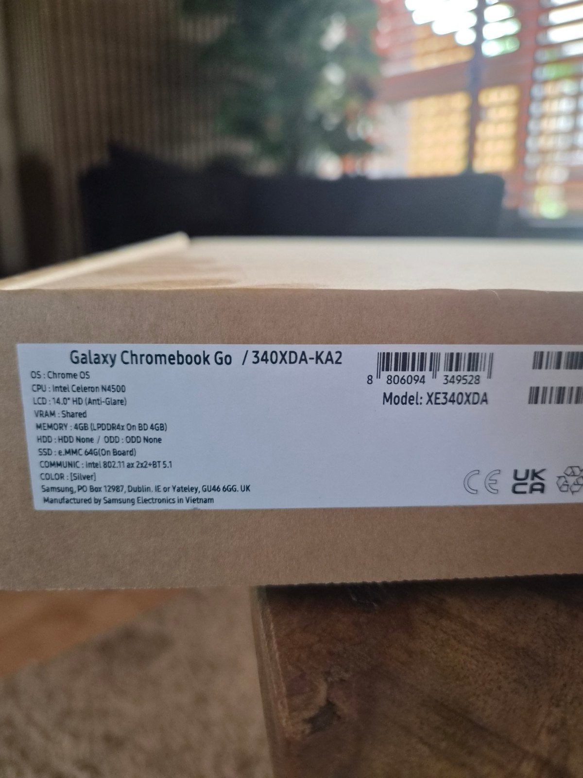Nieuwe Samsung Galaxy Chromebook Go