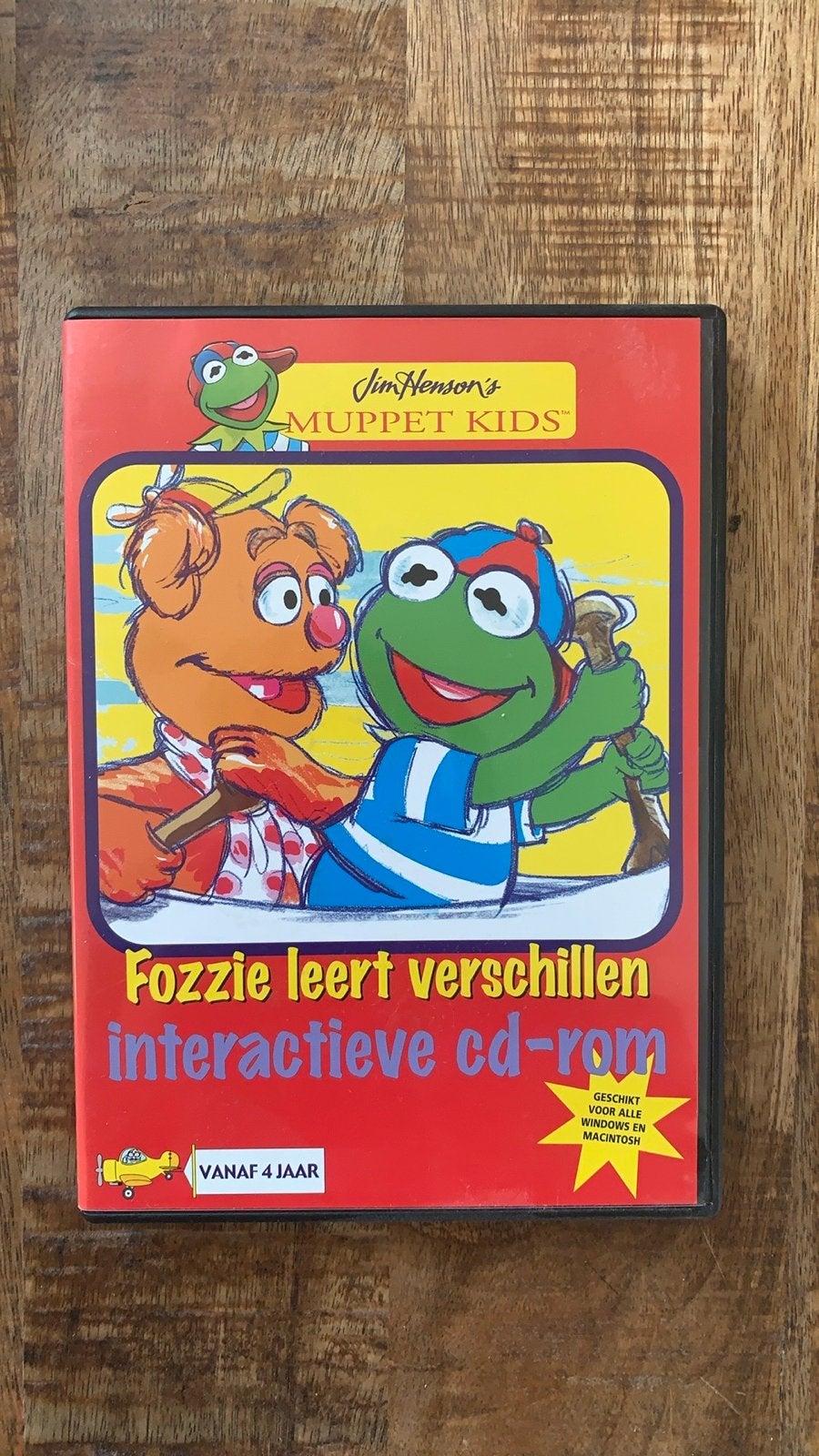 Jim Henson's Muppet Kids: Fozzie leert verschillen CD-ROM, Puzzel en Educatief, Gebruikt, 1 speler, Ophalen of Verzenden
