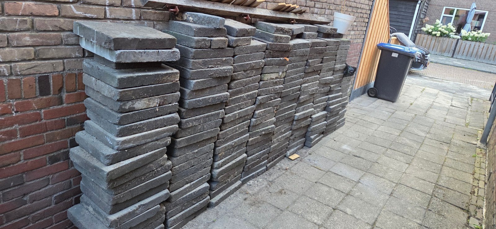 Gratis stenen, Tuin en Terras, Tegels en Klinkers, Ophalen