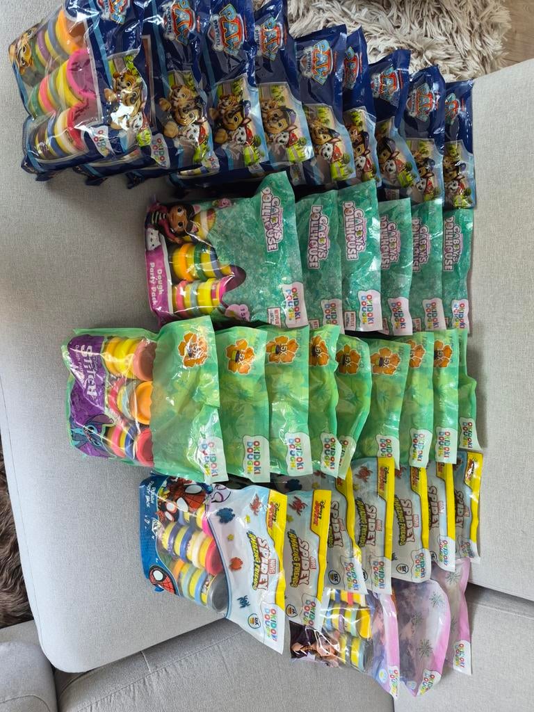 OKIDOKI DOUGH PAKKET 51 stuk, Ophalen of Verzenden, Nieuw, Ontdekken