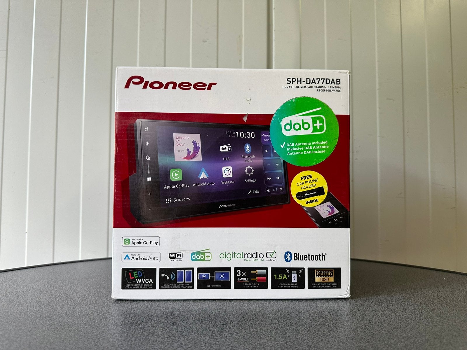 Pioneer SPH-DA77DAB | Multimedia Autoradio met 6.8”, Auto diversen, Autoradio's, Ophalen of Verzenden, Zo goed als nieuw