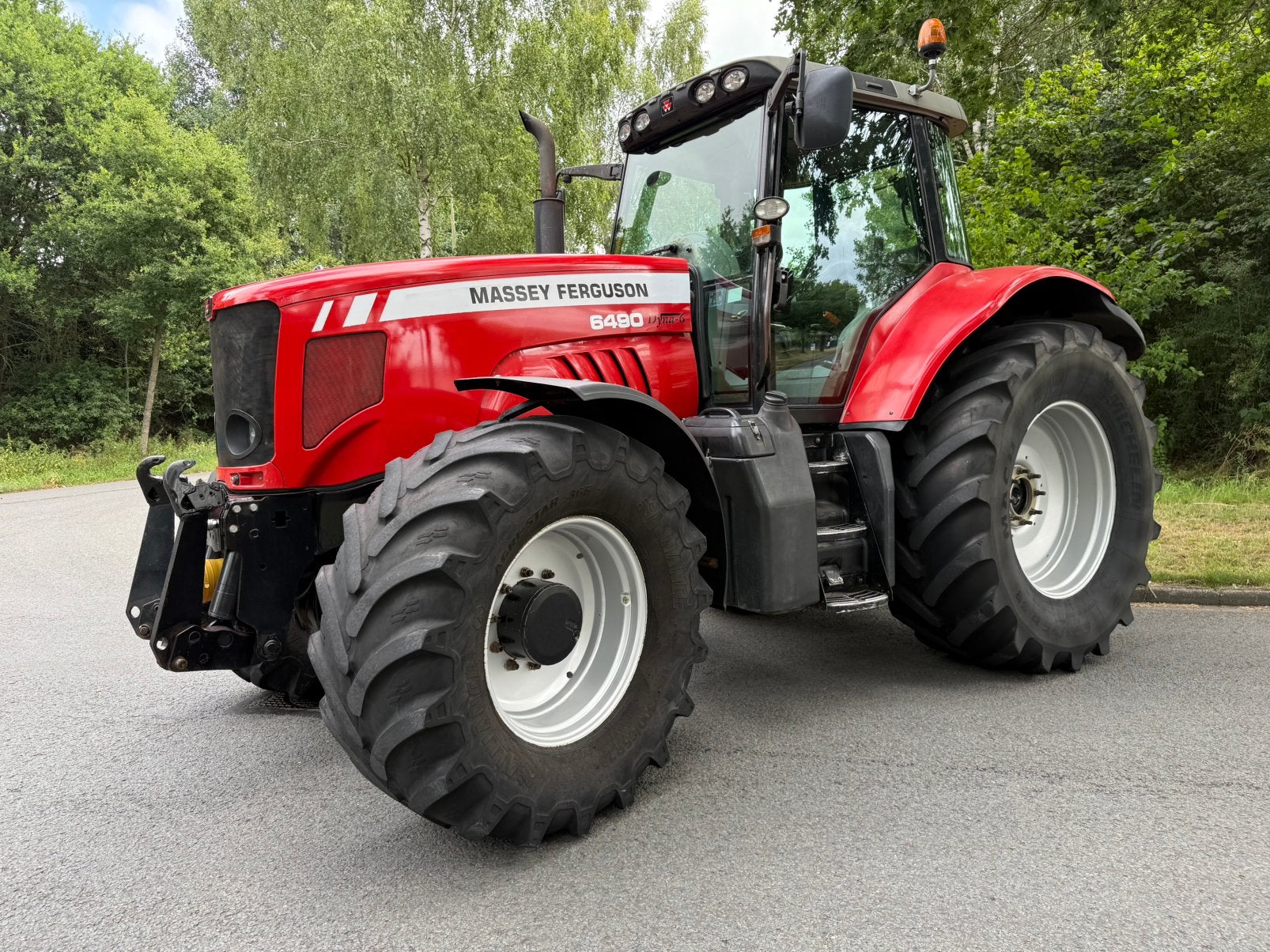 Massey Ferguson 6490 T3 Dyna-6 (50 km/u), Zakelijke goederen, Agrarisch | Tractoren, Ophalen of Verzenden, Gebruikt, Massey Ferguson