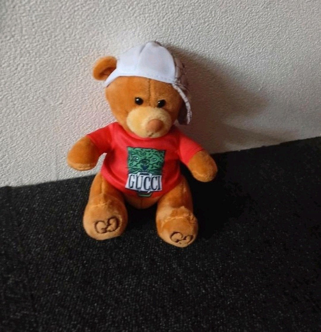 gucci beertje, Ophalen, Zo goed als nieuw, Bruin, Beer