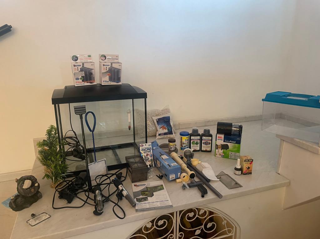 COMPLETE SET GOEDKOOP Superfish Aquarium Start 50, Ophalen, Zo goed als nieuw, Leeg aquarium, Superfish