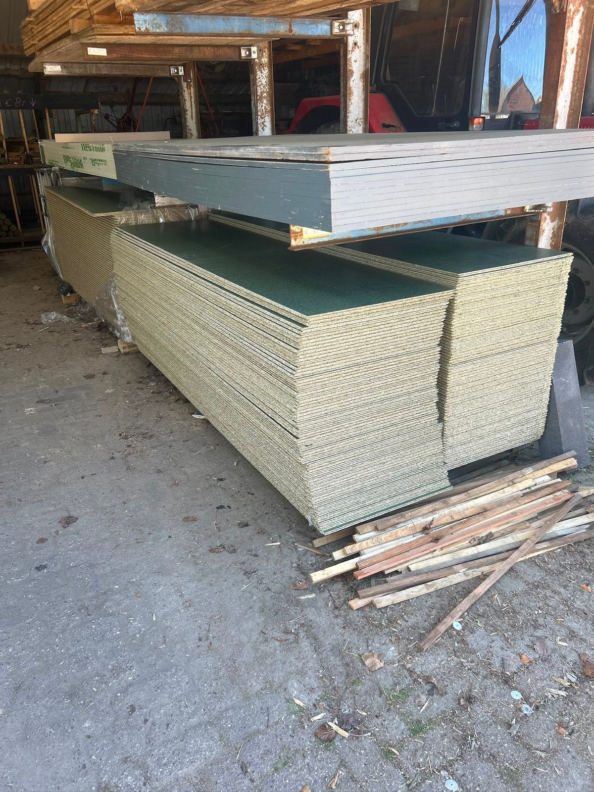 Dak platen, Ophalen, Zo goed als nieuw, 250 cm of meer, Planken