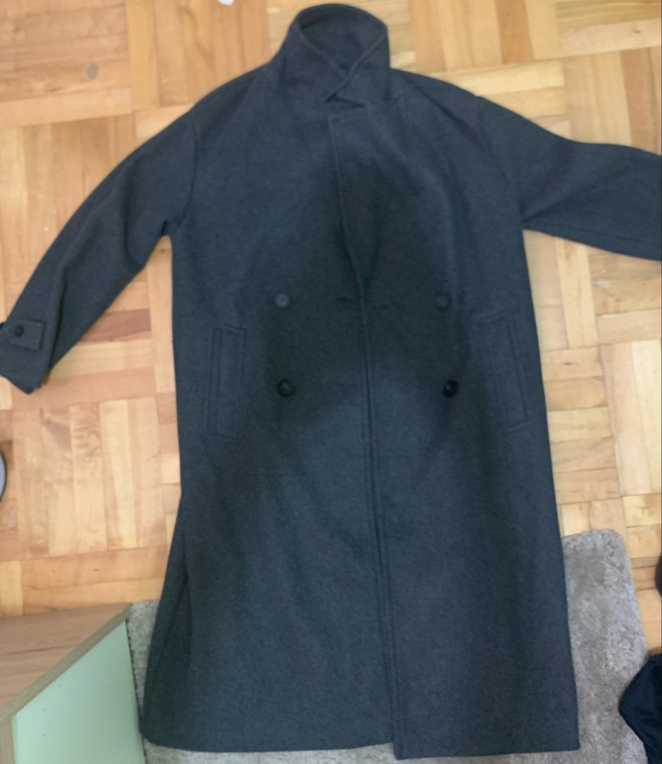 ZARA Lange Jas voor Dames - Maat S, Verzenden, Zo goed als nieuw, Maat 36 (S), Grijs