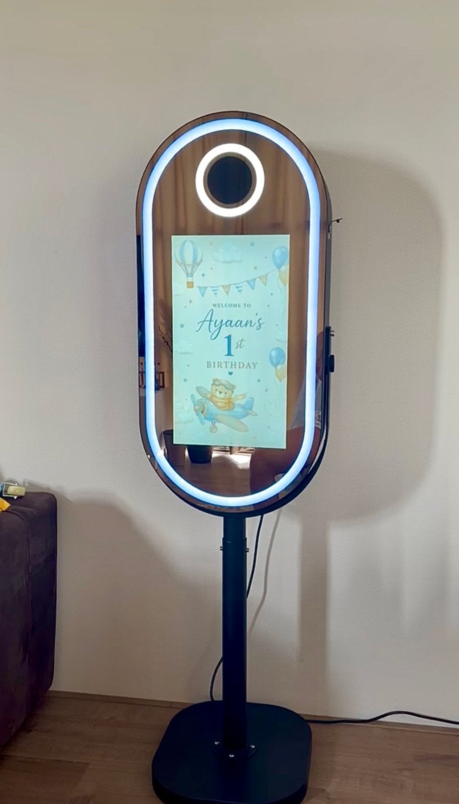 Gloednieuwe Magic Mirror Photobooth 21,5” | Nooit gebruikt, Ophalen, Nieuw