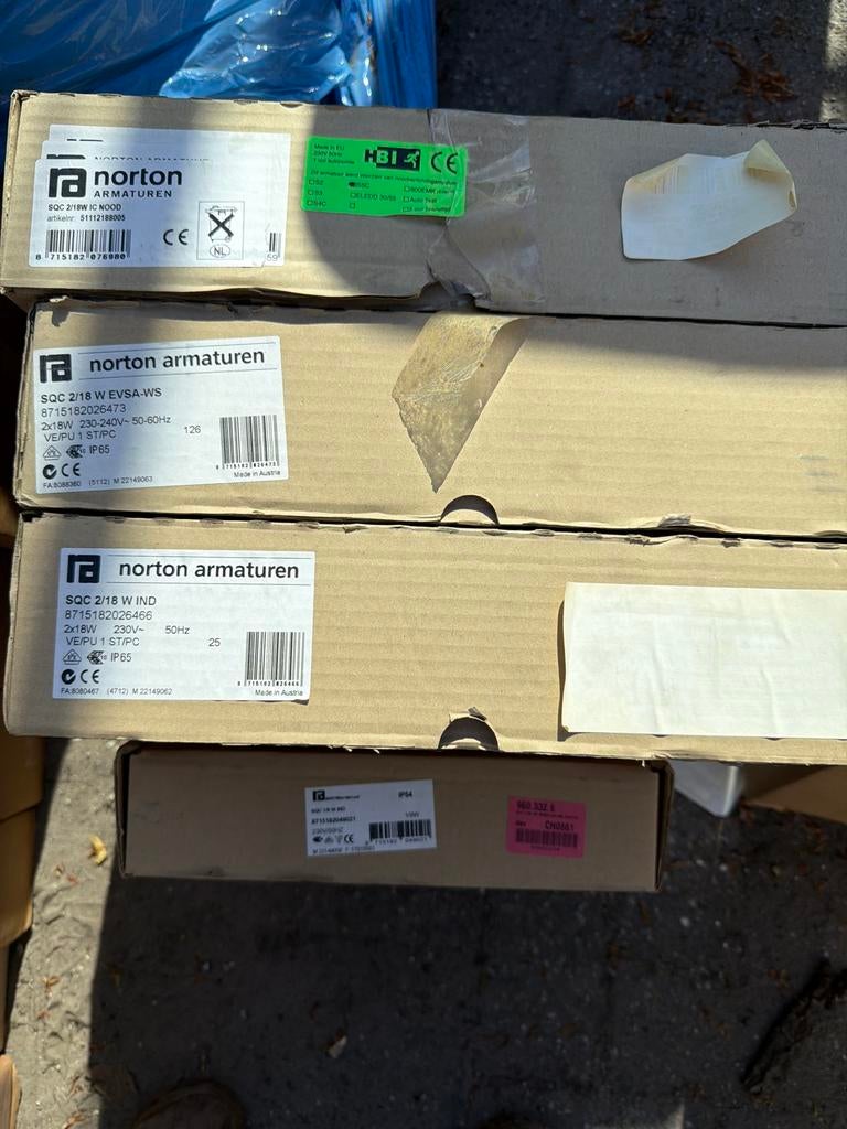 4 NORTON Armaturen SQC 2/18 W EVSA-WS / SQC 2/18 W IND, Ophalen of Verzenden, Nieuw
