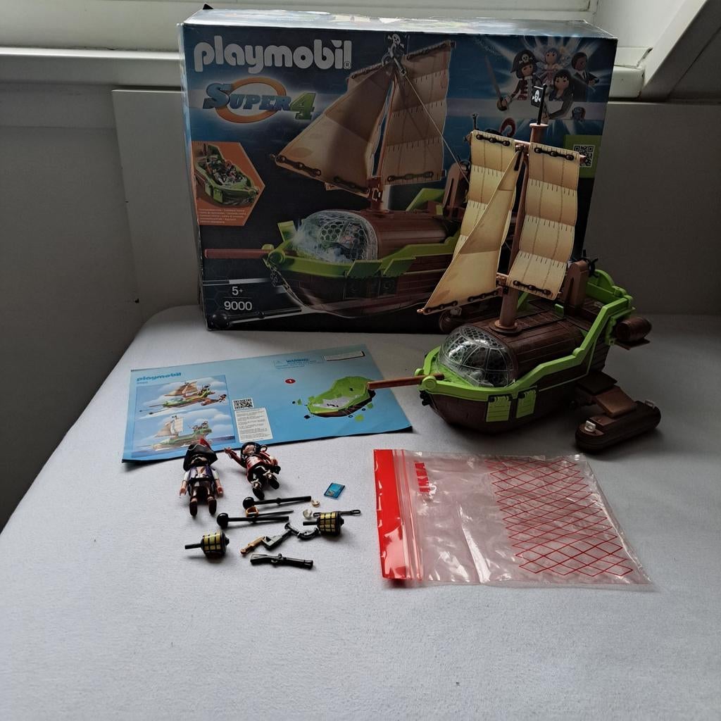Playmobil Super 4 nr 9000, Kinderen en Baby's, Speelgoed | Playmobil, Zo goed als nieuw, Complete set, Ophalen of Verzenden