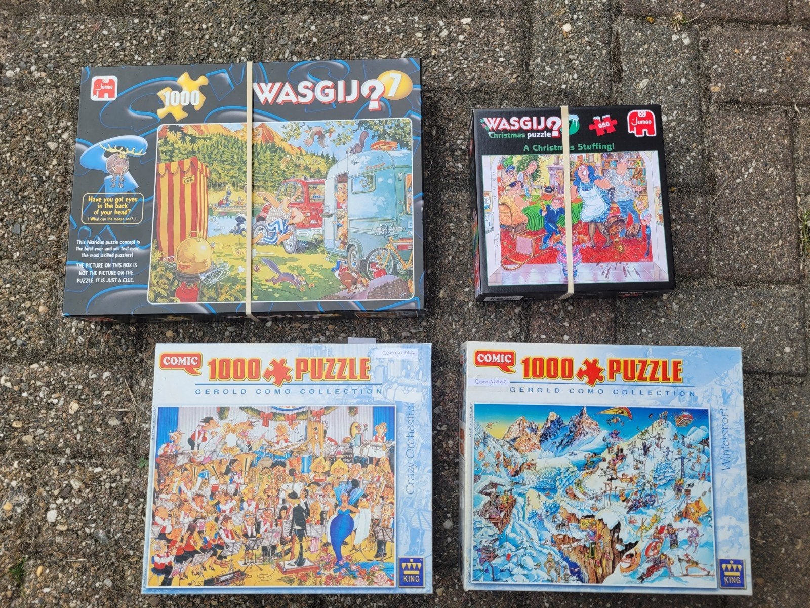 Puzzels, Ophalen, 500 t/m 1500 stukjes