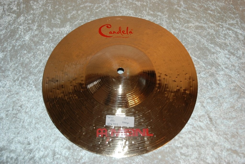 Meinl Candela Bell splash 440gr 12 inch <26261052>, Gebruikt, ., Drums of Percussie, Ophalen of Verzenden