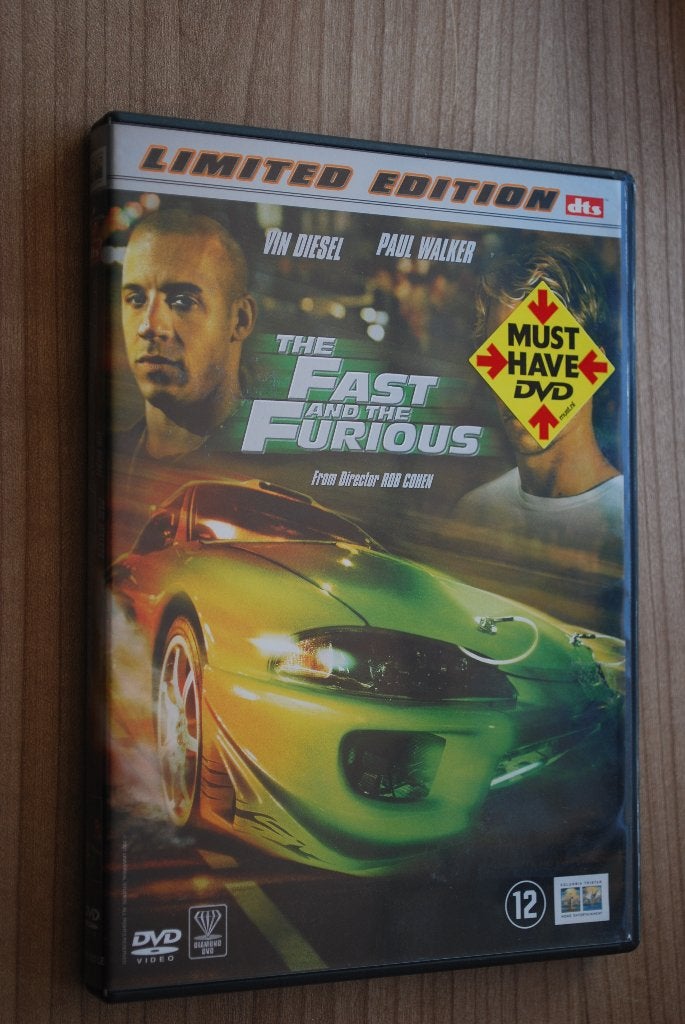 DVD The Fast and the Furious - Limited Edition, Vanaf 12 jaar, Ophalen of Verzenden, Zo goed als nieuw