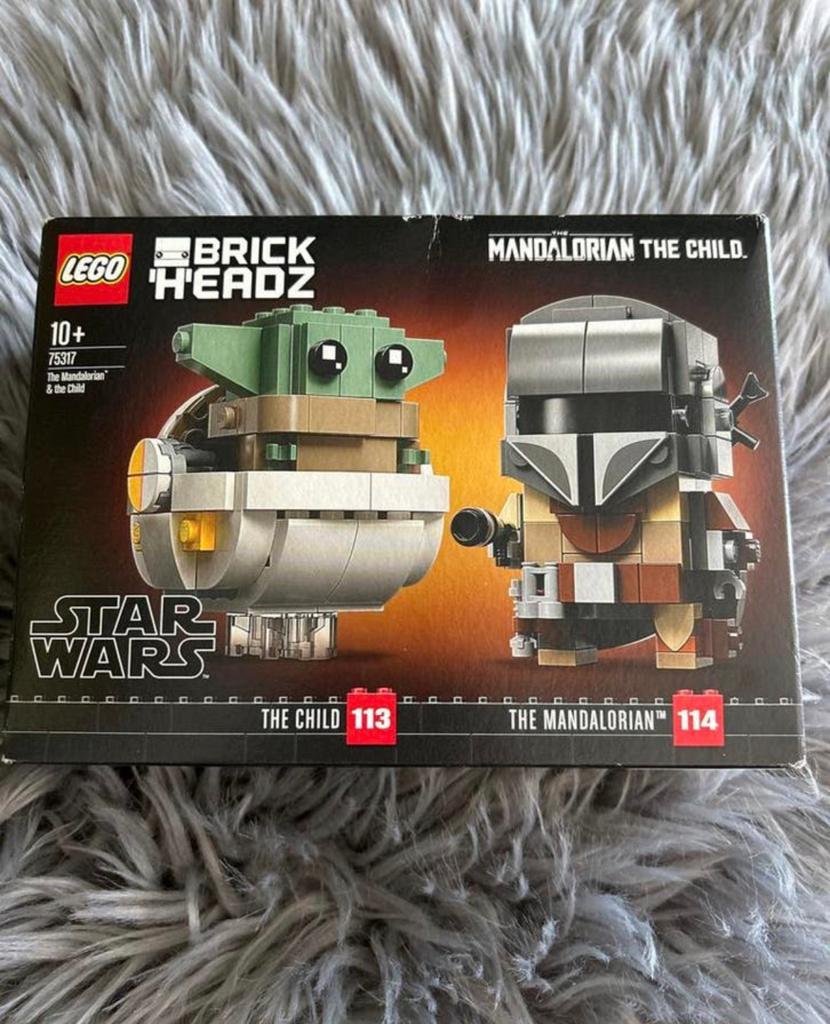 LEGO BrickHeadz Star Wars The Mandalorian & The Child, Ophalen of Verzenden, Nieuw