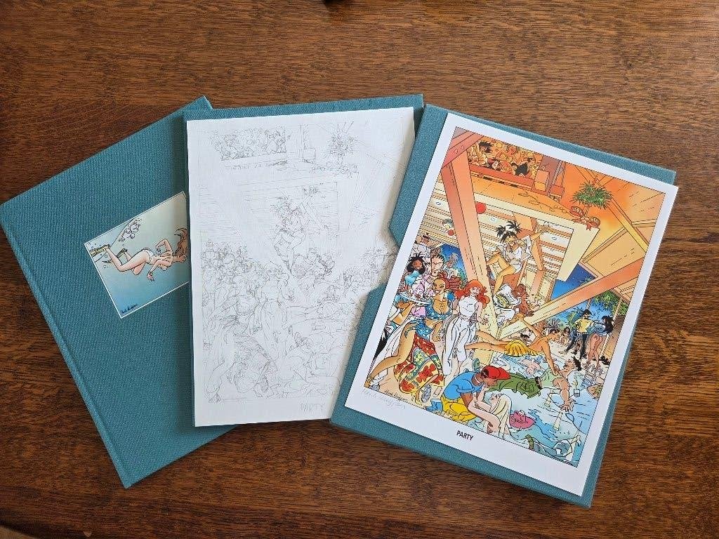 Eigen risico - Serie d'Ami/Collector's Edition - Franka, Eén stripboek, Ophalen of Verzenden, Zo goed als nieuw, Henk Kuijpers