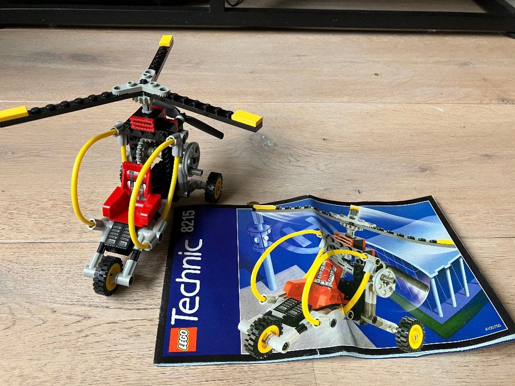 Lego Technic 8215 Helikopter met instructies, Lego, Compleet, Ophalen of Verzenden, Zo goed als nieuw