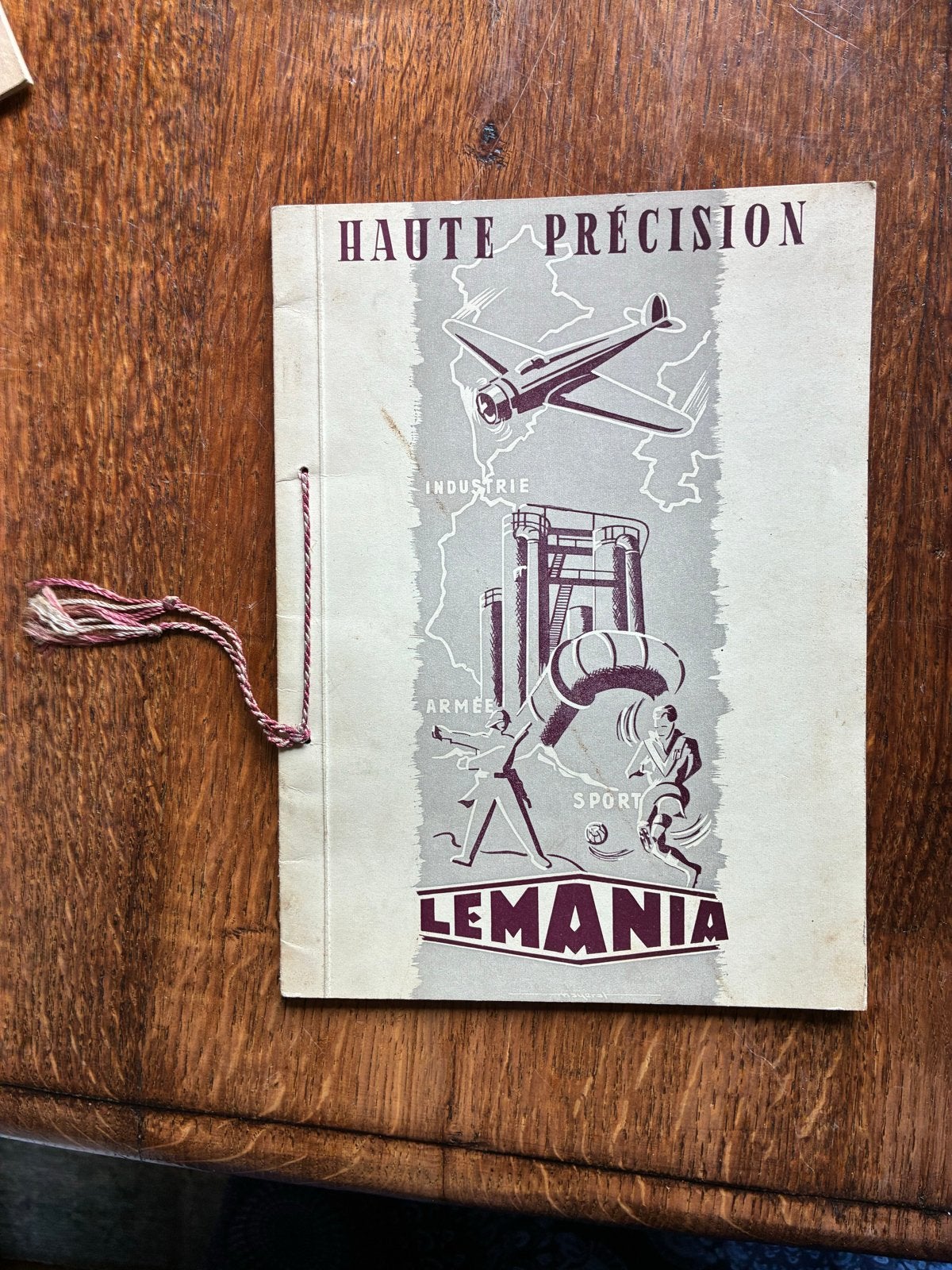Zeldzame Lemania Chronograaf Catalogus 1946 - Haute Précisio, Overige merken, Overige materialen, Zakhorloge, 1930 tot 1960
