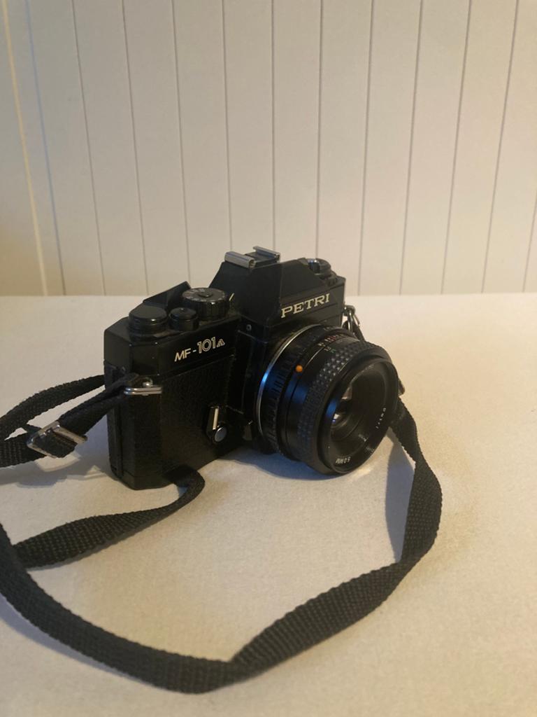 Petri mf101a, Audio, Tv en Foto, Fotocamera's Analoog, Ophalen of Verzenden, Zo goed als nieuw, Spiegelreflex, Pentax