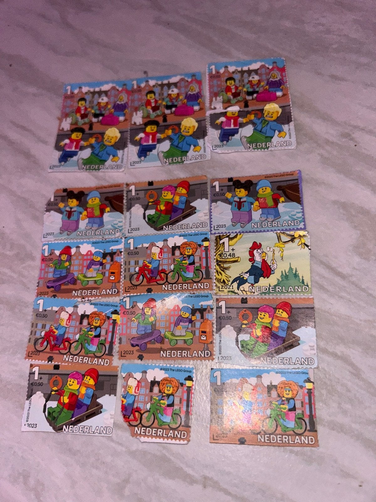 Postzegels Nederland 2023 Lego thema, Ophalen of Verzenden, Na 1940, Postfris