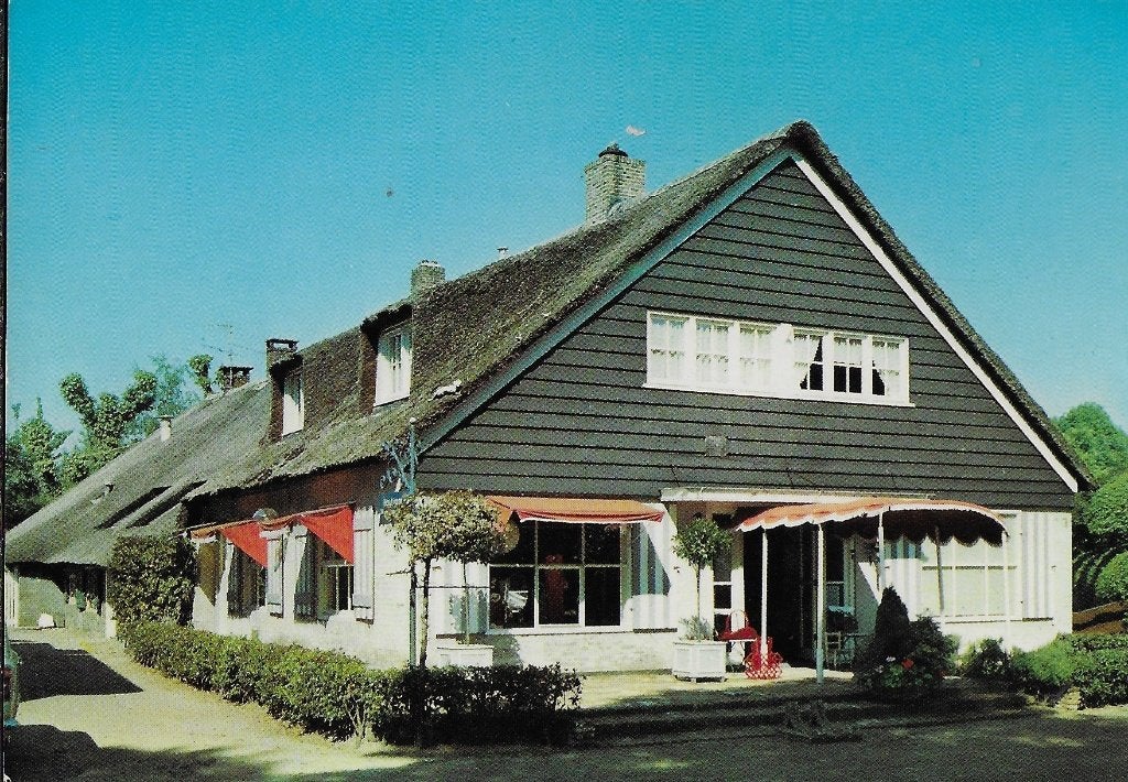Q758 ongelopen ansichtkaart handweverij de knipscheer laren, Ophalen of Verzenden, 1960 tot 1980, Gelopen, Noord-Holland