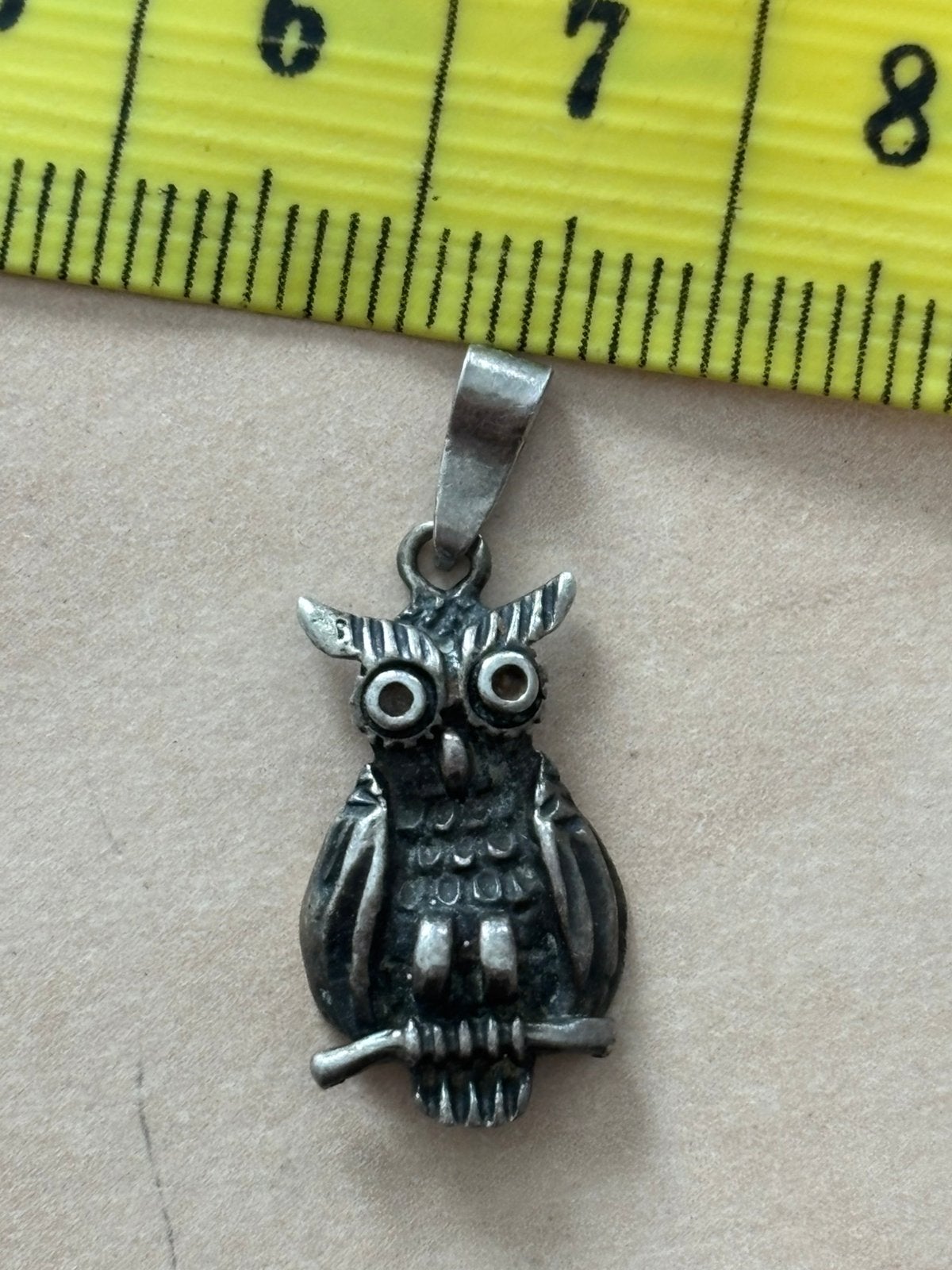 Hanger zilver uil, Ophalen of Verzenden, Zo goed als nieuw, Zilver