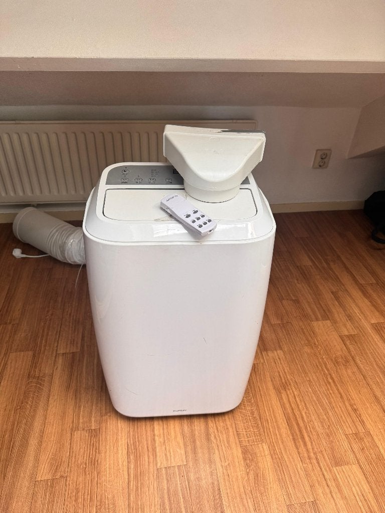 mobiele Airconditioner airco Eurom PAC 14.2 14000 BTU, Ophalen, Energieklasse A of zuiniger, 3 snelheden of meer, Zo goed als nieuw