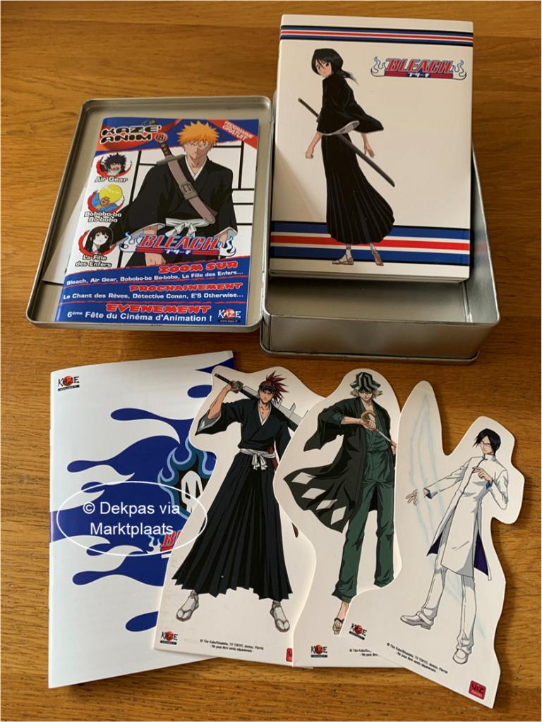 Dvd's Bleach - Box 2 - Tin Box - Limited Edition, Cd's en Dvd's, Vanaf 12 jaar, Ophalen of Verzenden, Gebruikt, Anime (Japans)
