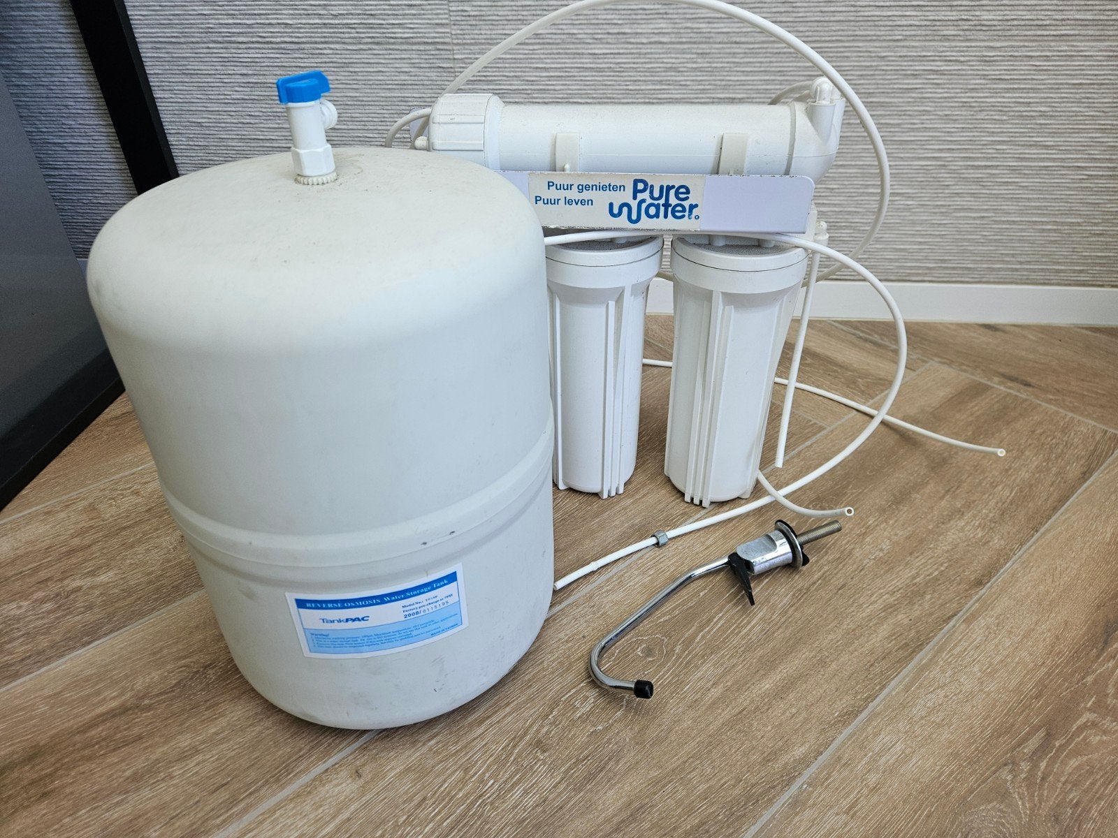 Pure Water omgekeerde osmose waterfilter systeem, Ophalen, Gebruikt