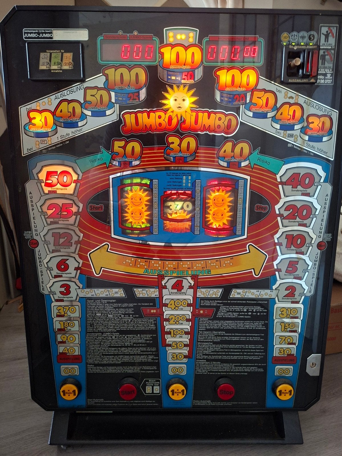 Jumbo Jumbo gokkast - Klassieke speelautomaat, Ophalen of Verzenden, Gebruikt, 1970 tot heden, Overige merken