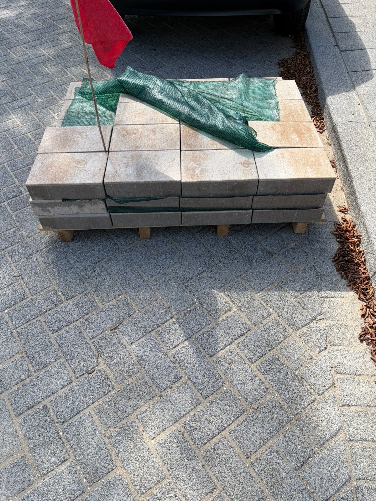 Gratis ophalen ong 3m2 oprit straat tegels 30x20x8, Tuin en Terras, Tegels en Klinkers, Ophalen, Nieuw, Beton, Minder dan 5 m²