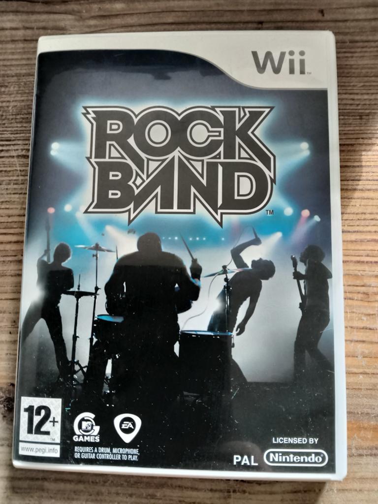 Rock Band Wii - Muziekgame met vele hits, Muziek, Gebruikt, Eén computer, Ophalen of Verzenden