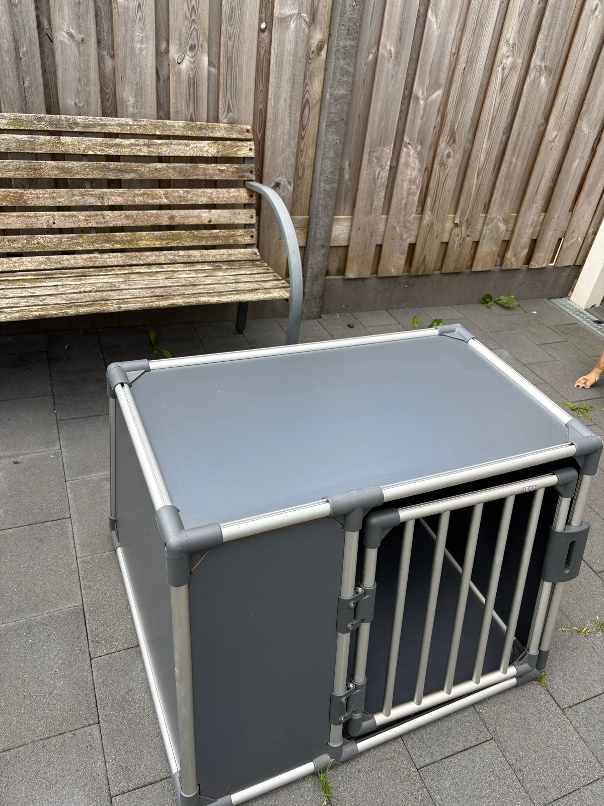 Hondenbench aluminium van Trixie, Ophalen, Gebruikt