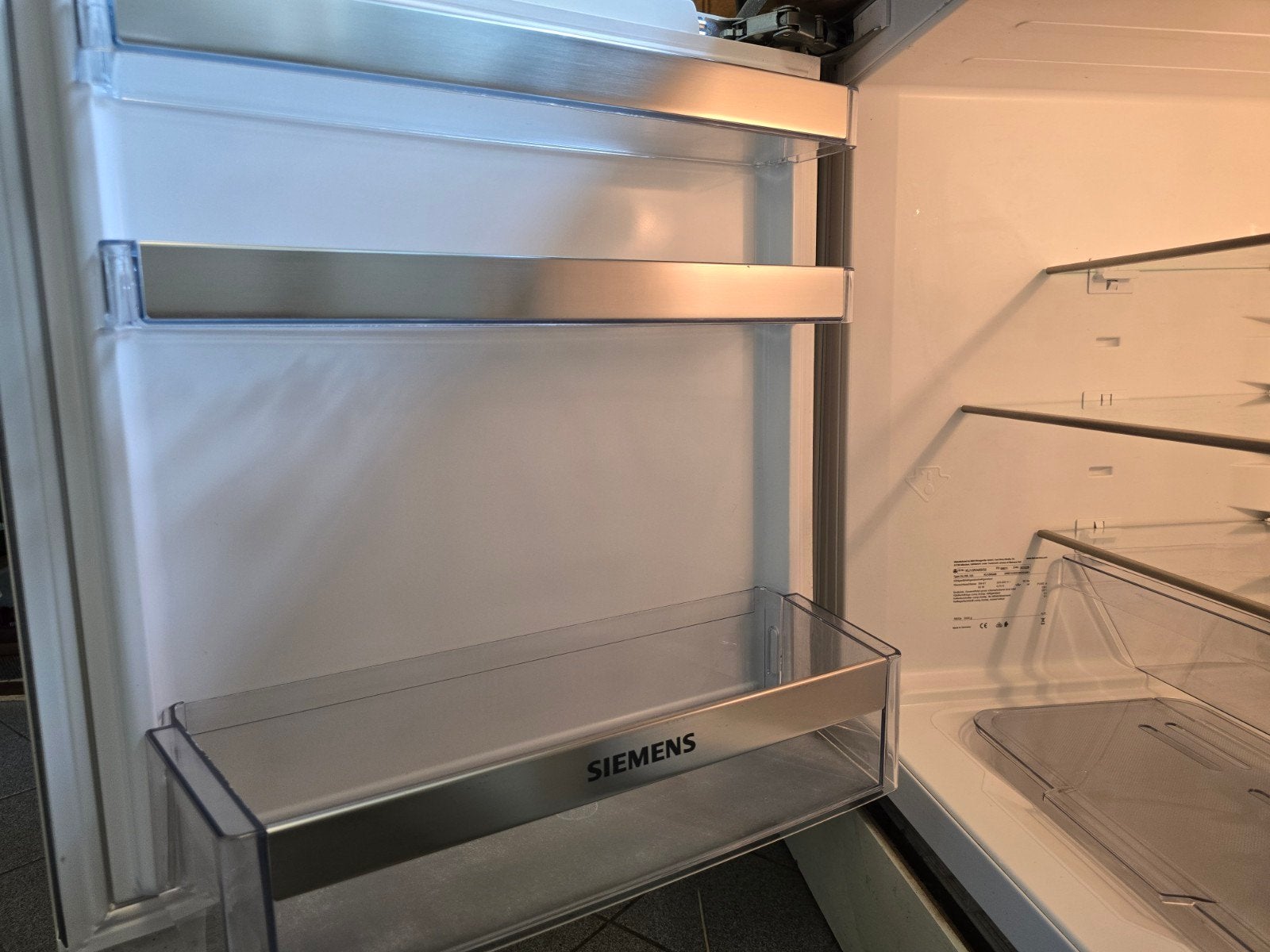 Siemens Onderbouw Koelkast en Diepvries Set - Nog Zeer Goed, Witgoed en Apparatuur, Ophalen, Zo goed als nieuw, Met aparte vriezer