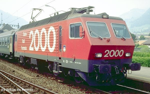 MARKLIN 3330 SBB metalen eloc serie Re 4/4 IV RAIL/BAHN 2000, Wisselstroom, Locomotief, Ophalen of Verzenden, Zo goed als nieuw