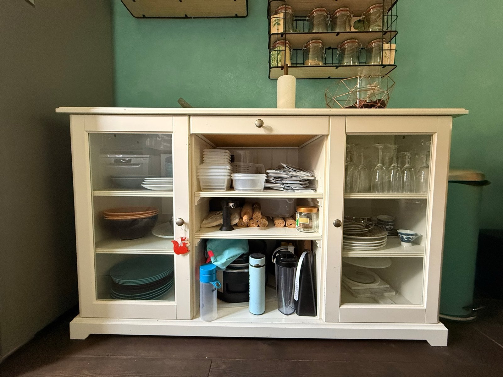 IKEA Liatorp Dressoir/Buffetkast Onderkant - Gratis Afhalen, Ophalen, Gebruikt, 100 tot 150 cm, Met lade(s)