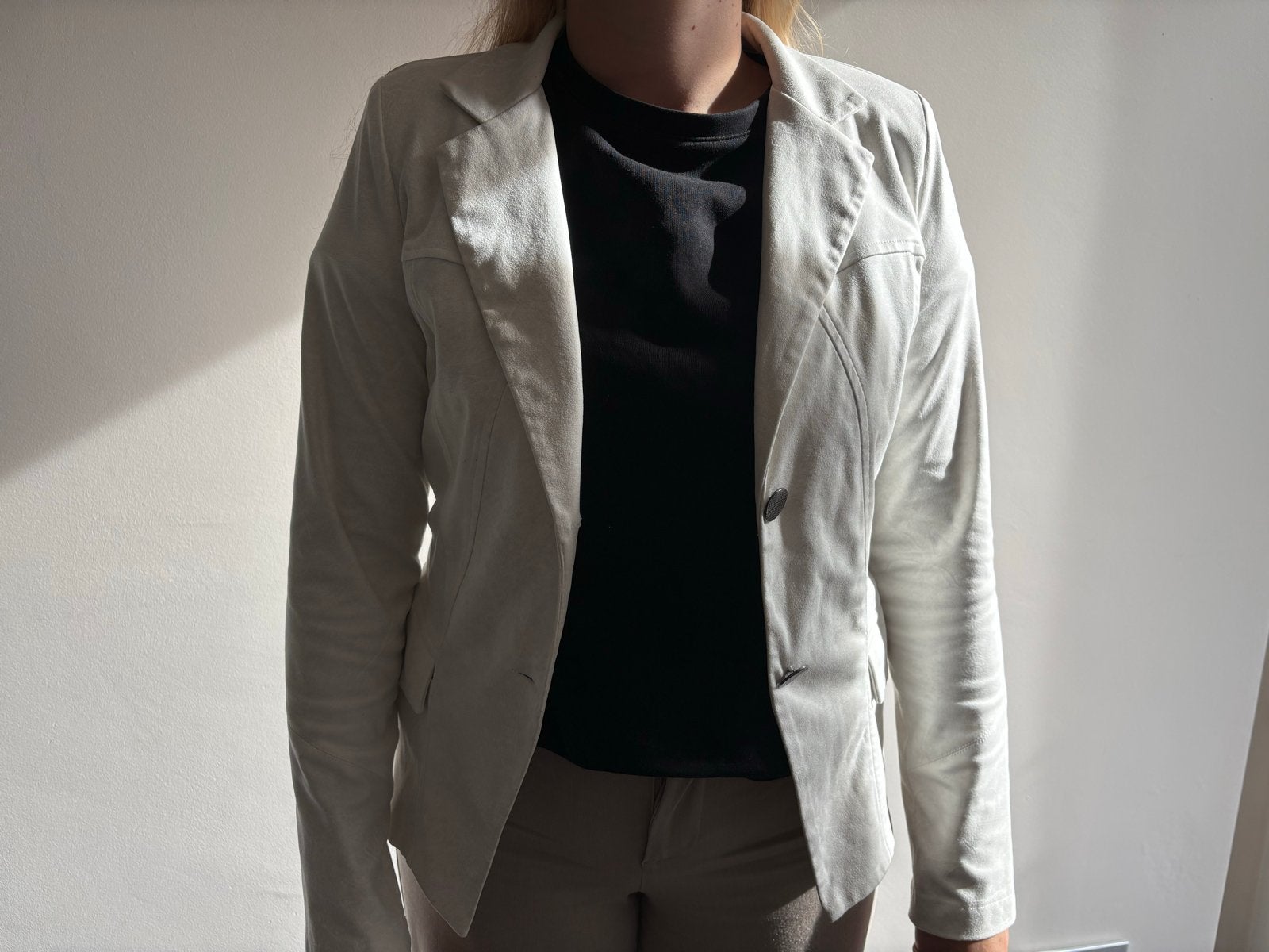 Helena Hart Jasje - Maat M - Zo goed als nieuw, Kleding | Dames, Maat 38/40 (M), Wit, Ophalen of Verzenden, Zo goed als nieuw