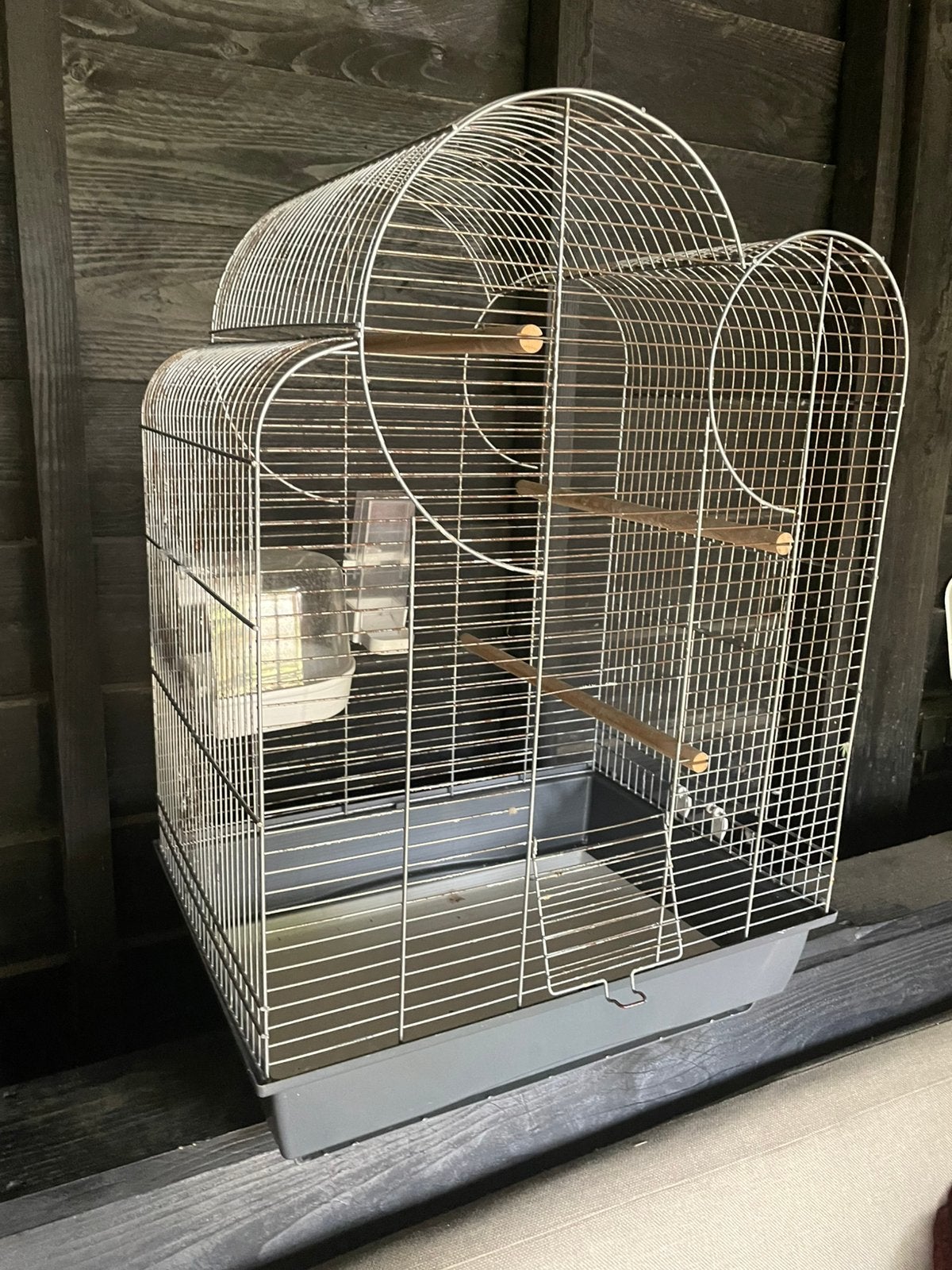 Vogelkooi, Ophalen, Gebruikt, Metaal, Vogelkooi