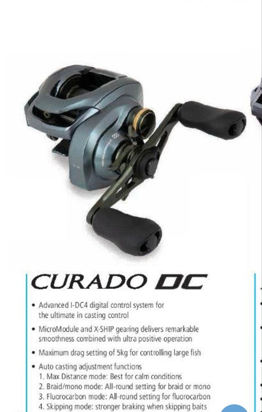 Shimano Curado DC 201 HG Baitcaster Molen!!!!GEZOCHT!!!!!!, Watersport en Boten, Ophalen of Verzenden