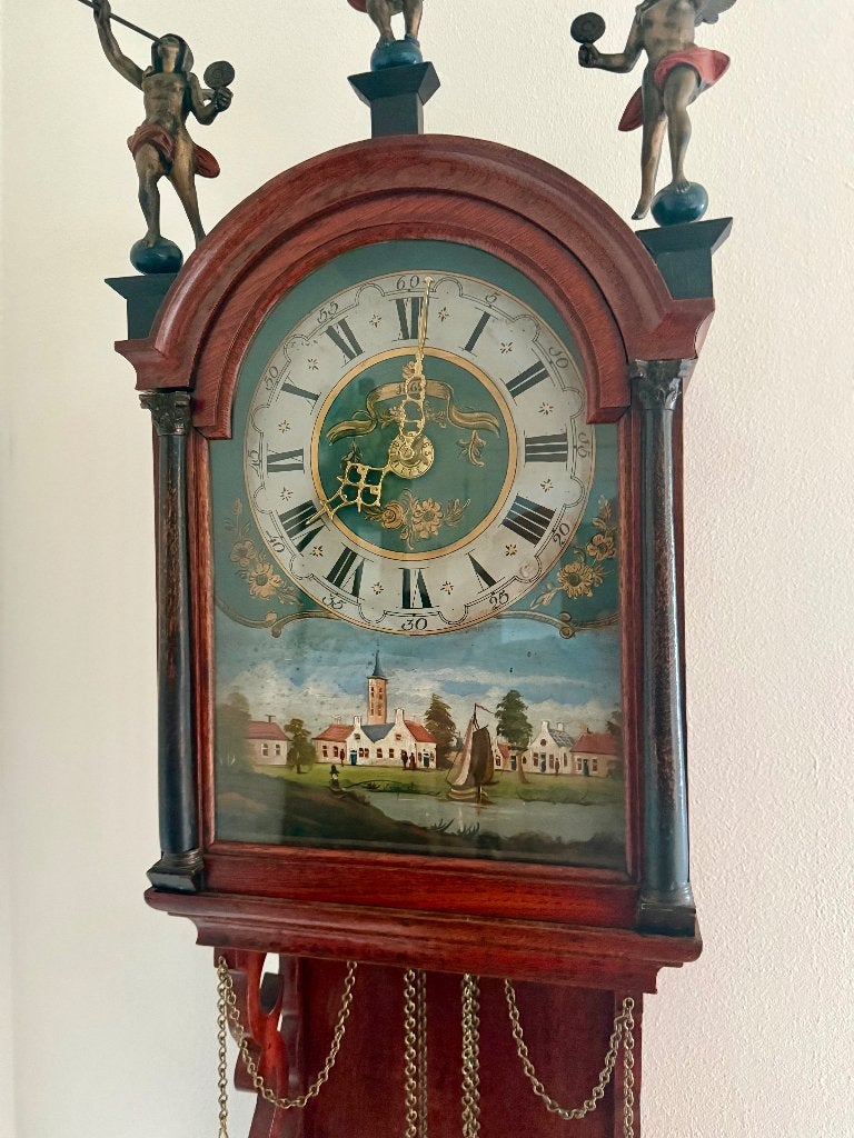 Antieke Friese Staartklok 1862, Ophalen